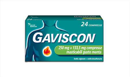 GAVISCON*24CPR MENT250+133,5MG - Antica Farmacia Ferrari