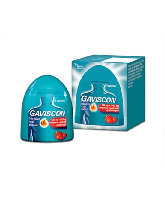 GAVISCON*16CPR FRAG250+133,5MG - Antica Farmacia Ferrari