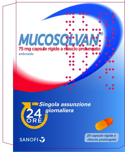 MUCOSOLVAN*20CPS 75MG RP - Antica Farmacia Ferrari