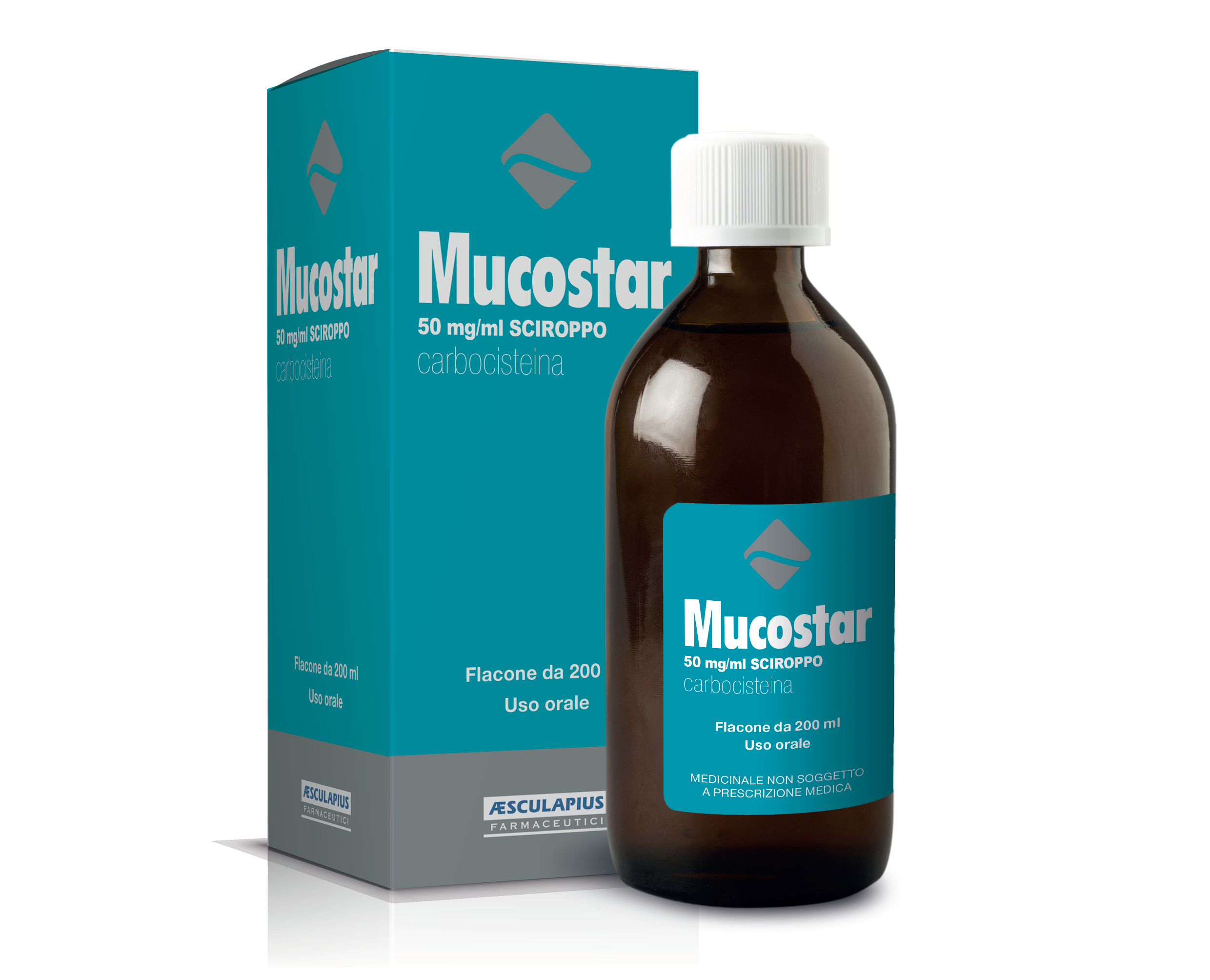 MUCOSTAR*SCIR FL 200ML 50MG/ML - Antica Farmacia Ferrari
