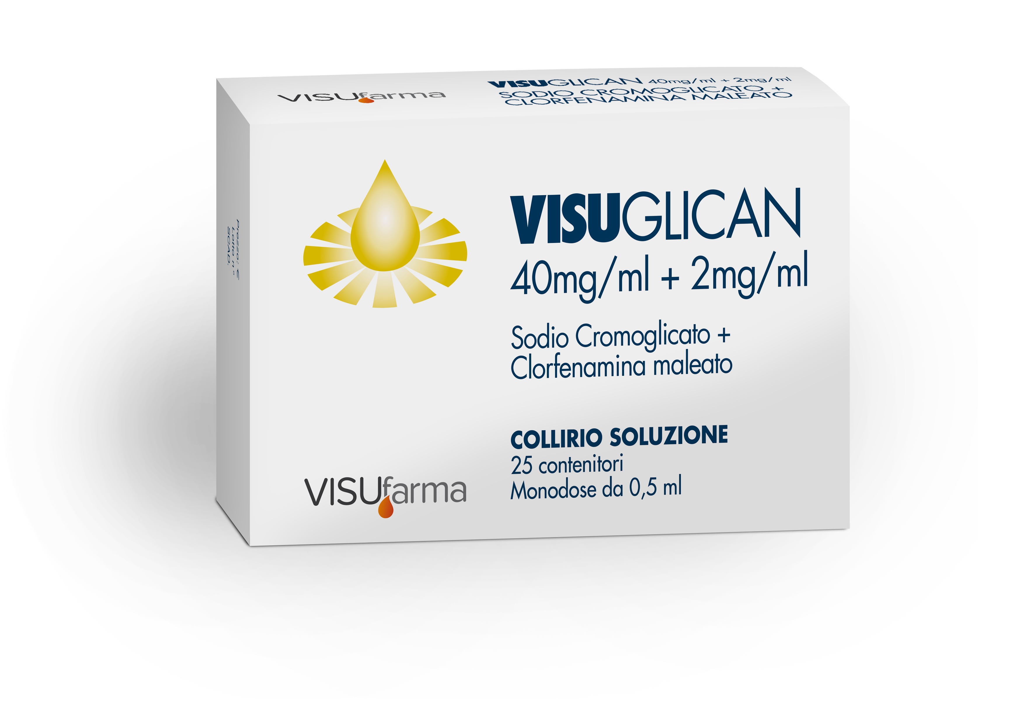VISUGLICAN*COLL 25D 40+2MG/ML - Antica Farmacia Ferrari