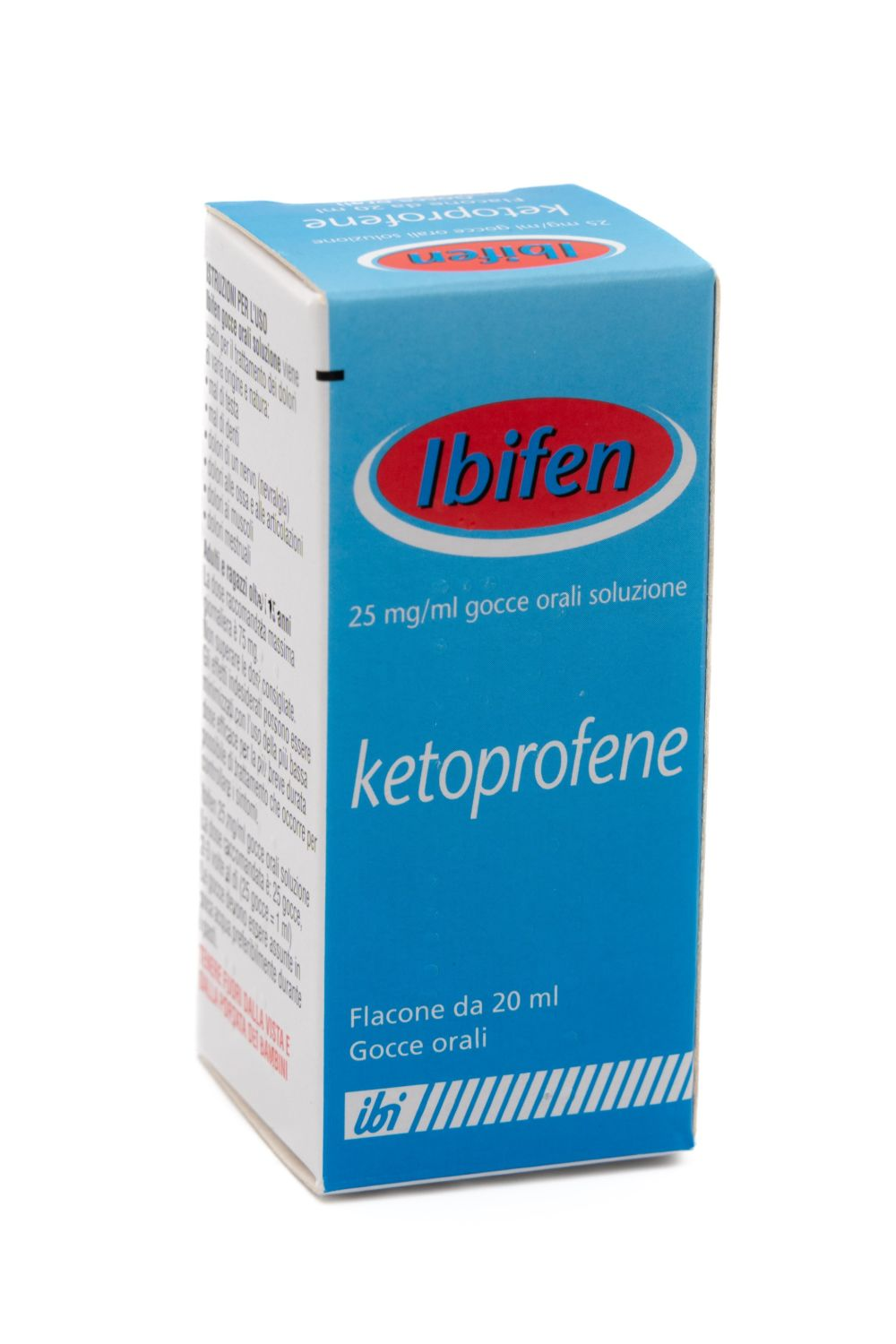 IBIFEN*OS GTT FL 20ML 25MG/ML - Antica Farmacia Ferrari