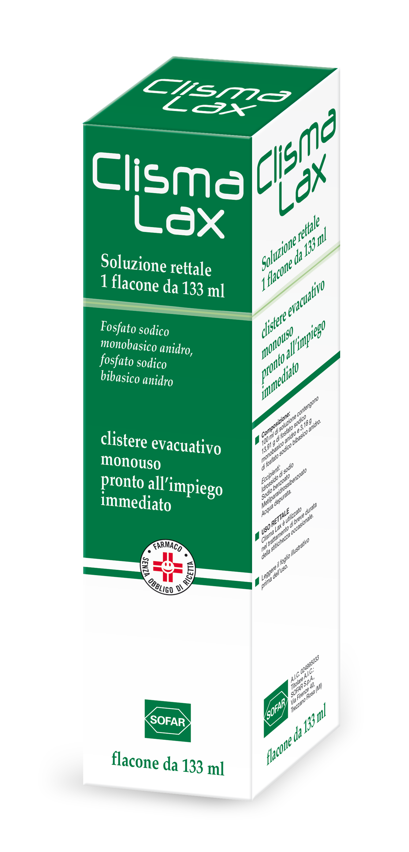 CLISMALAX*1CLISMA 133ML - Antica Farmacia Ferrari