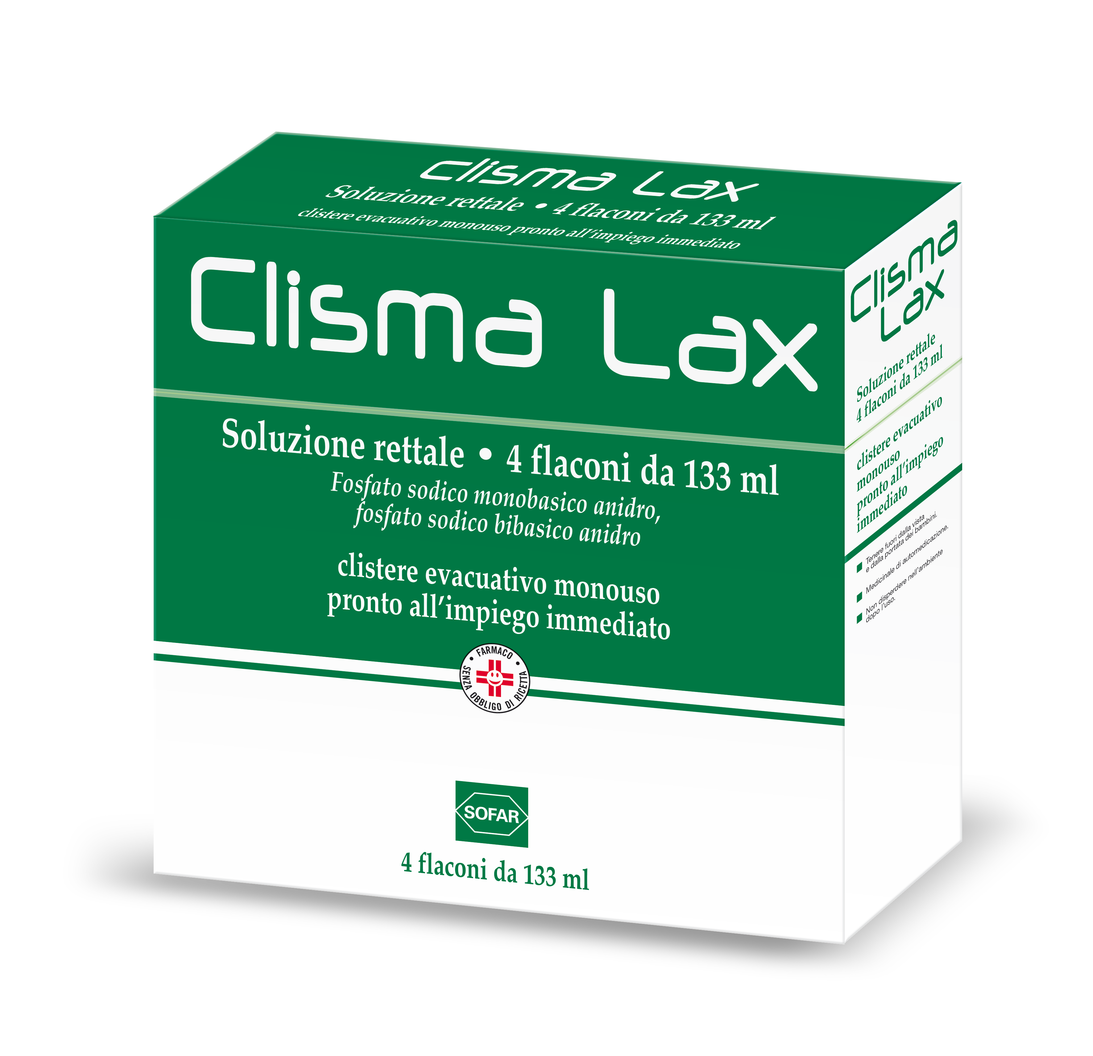CLISMALAX*4CLISMI 133ML - Antica Farmacia Ferrari