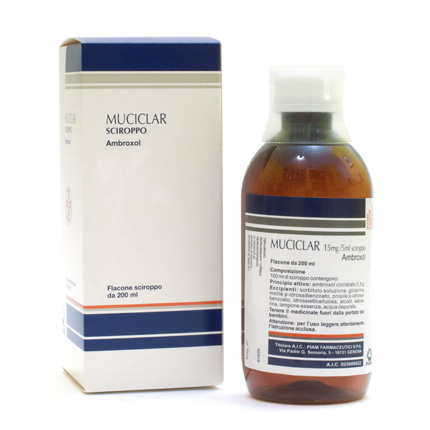 MUCICLAR*SCIR 200ML 15MG/5ML - Antica Farmacia Ferrari