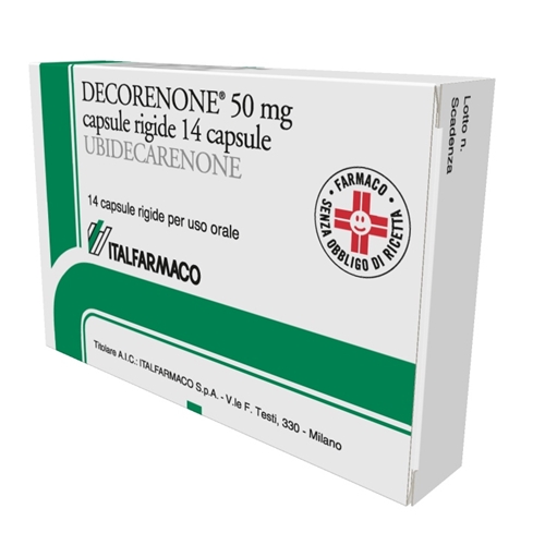 DECORENONE 50*14CPS 50MG - Antica Farmacia Ferrari