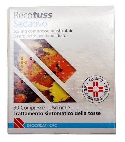 RECOTUSS SEDAT*30CPR MAST6,5MG - Antica Farmacia Ferrari