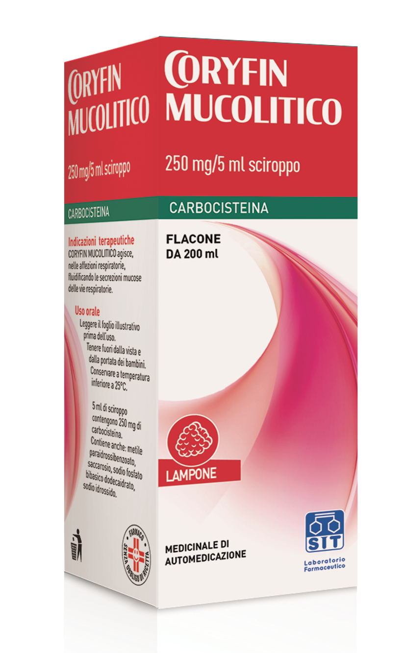 CORYFIN MUCOLITICO*SCIR 200ML - Antica Farmacia Ferrari