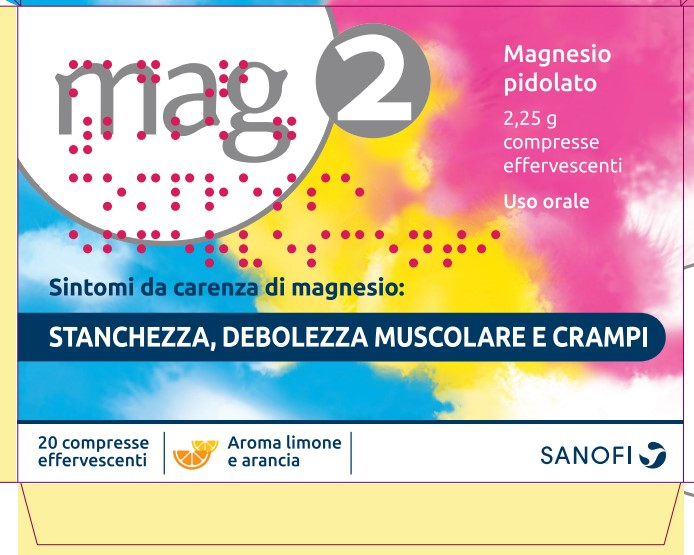 MAG 2*20CPR EFF 2,25G - Antica Farmacia Ferrari