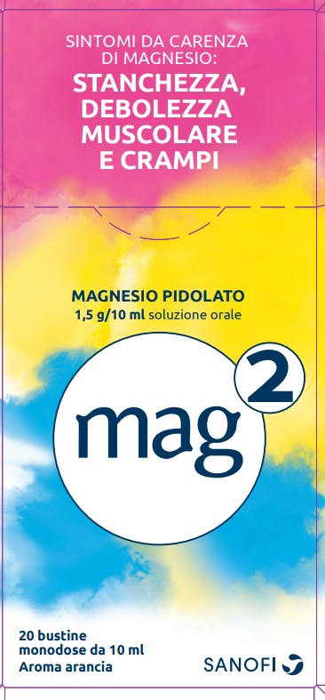 MAG 2*OS SOLUZ 20BUST1,5G/10ML - Antica Farmacia Ferrari