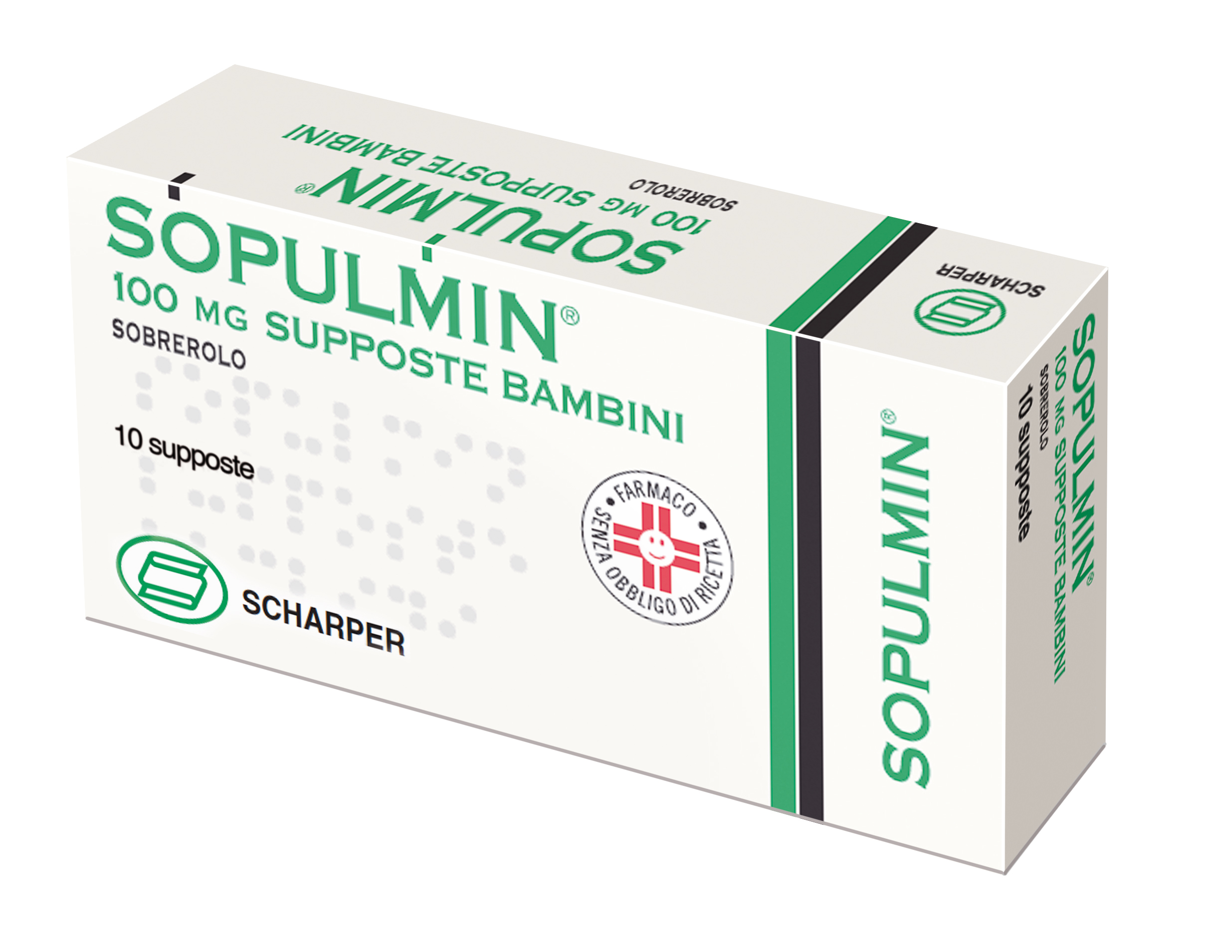 SOPULMIN*BB 10SUPP 100MG - Antica Farmacia Ferrari