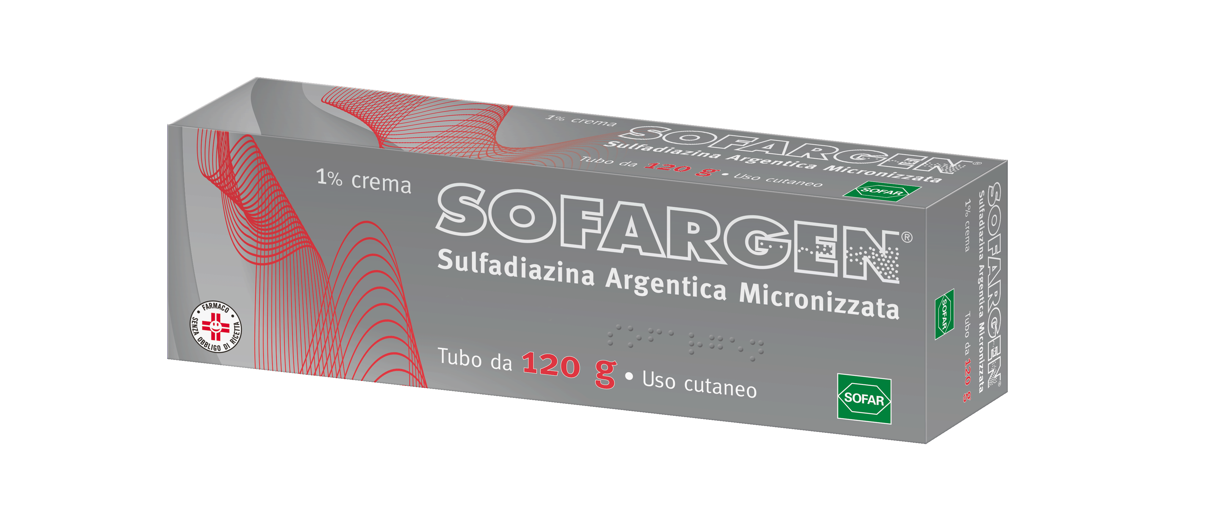 SOFARGEN*CREMA 120G 1% - Antica Farmacia Ferrari