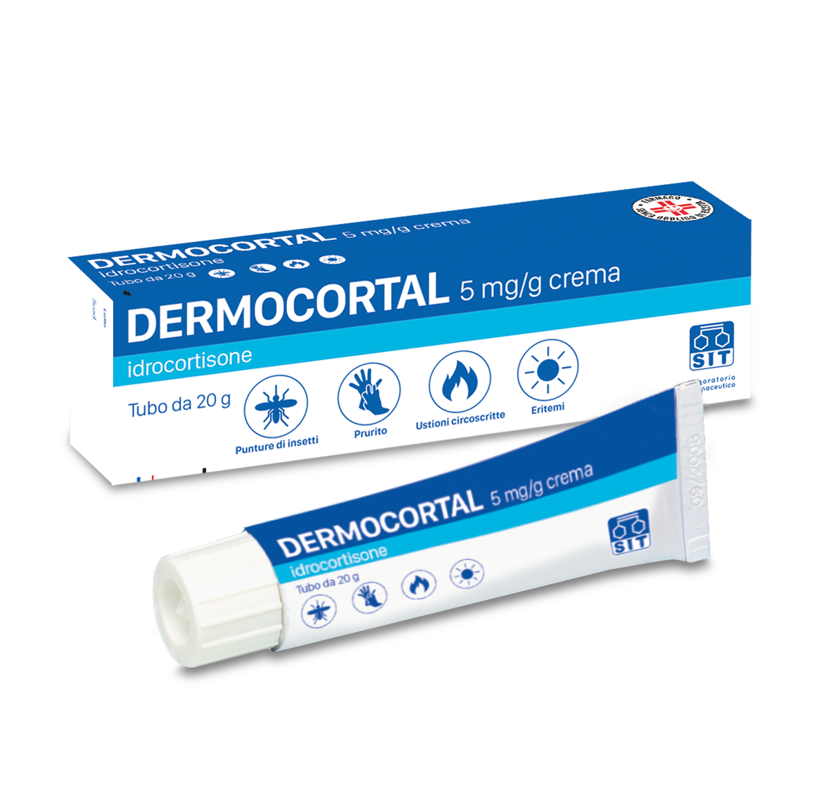 DERMOCORTAL*CREMA 20G 0,5% - Antica Farmacia Ferrari