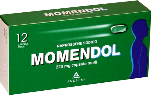 MOMENDOL*12CPS MOLLI 220MG - Antica Farmacia Ferrari