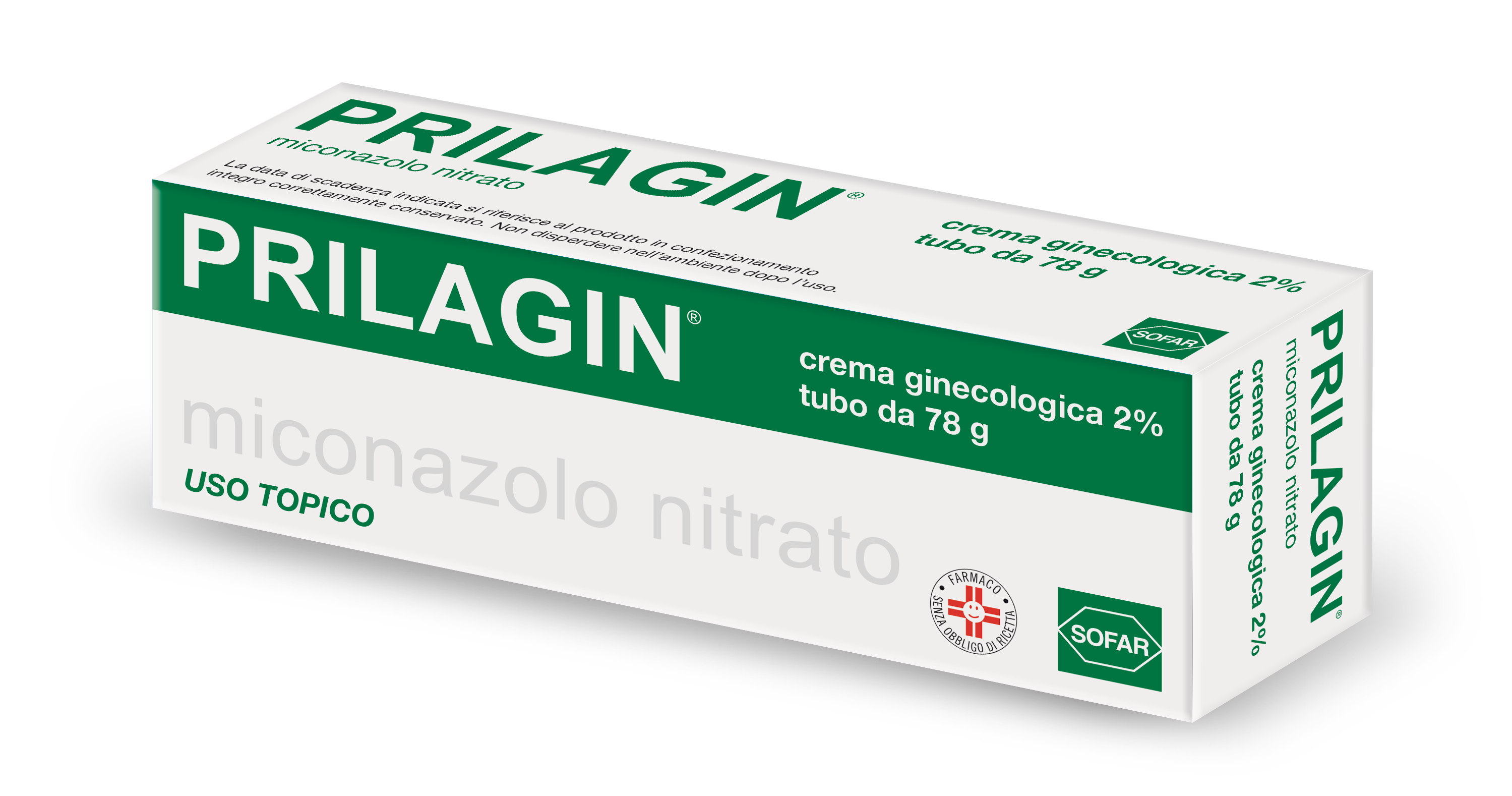 PRILAGIN*CREMA GIN 78G 2%+APPL - Antica Farmacia Ferrari