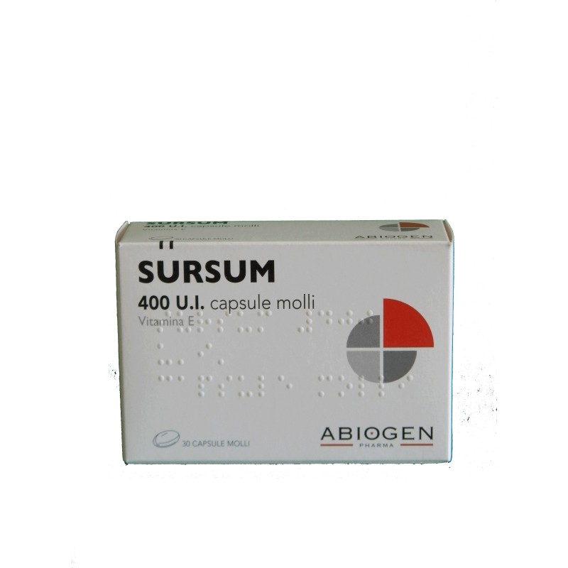 SURSUM*30CPS MOLLI 400UI - Antica Farmacia Ferrari