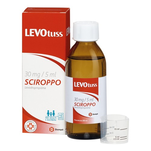 LEVOTUSS*SCIR 200ML 30MG/5ML - Antica Farmacia Ferrari