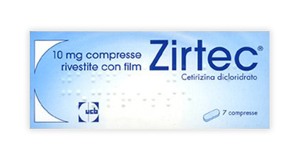 ZIRTEC*7CPR RIV 10MG - Antica Farmacia Ferrari