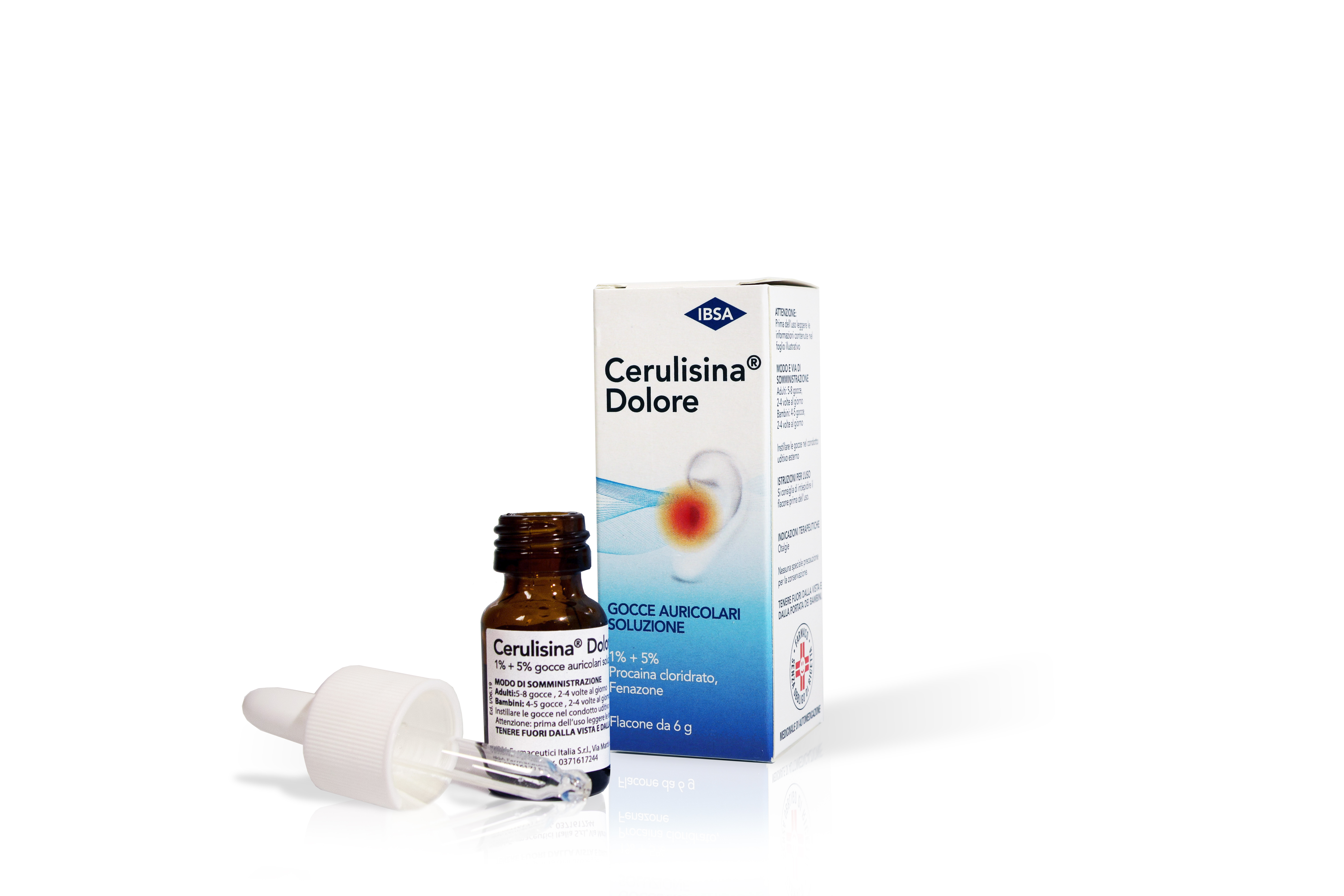CERULISINA DOLORE*GTT OTO FL6G - Antica Farmacia Ferrari