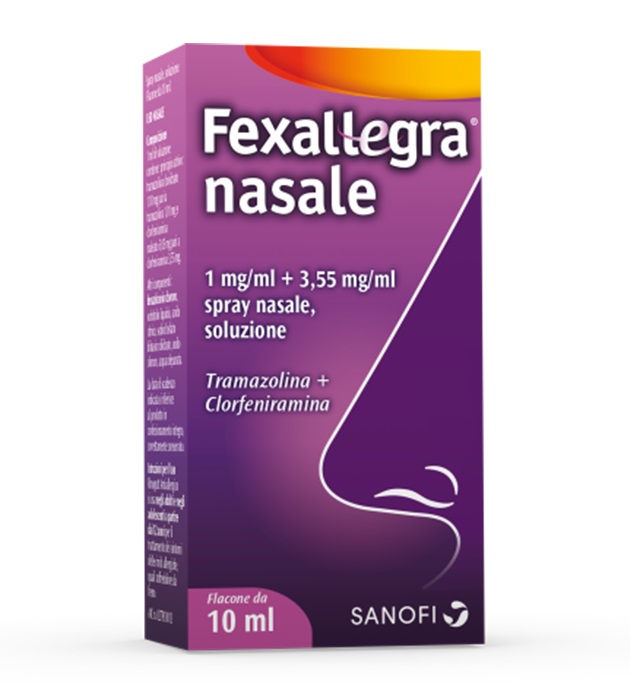 FEXALLEGRA NASALE*SPRAY FL10ML - Antica Farmacia Ferrari