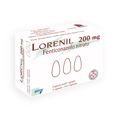 LORENIL*3CPS MOLLI VAG 200MG - Antica Farmacia Ferrari
