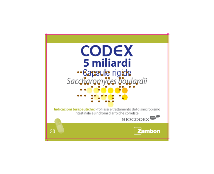 CODEX*30CPS 5MLD 250MG - Antica Farmacia Ferrari