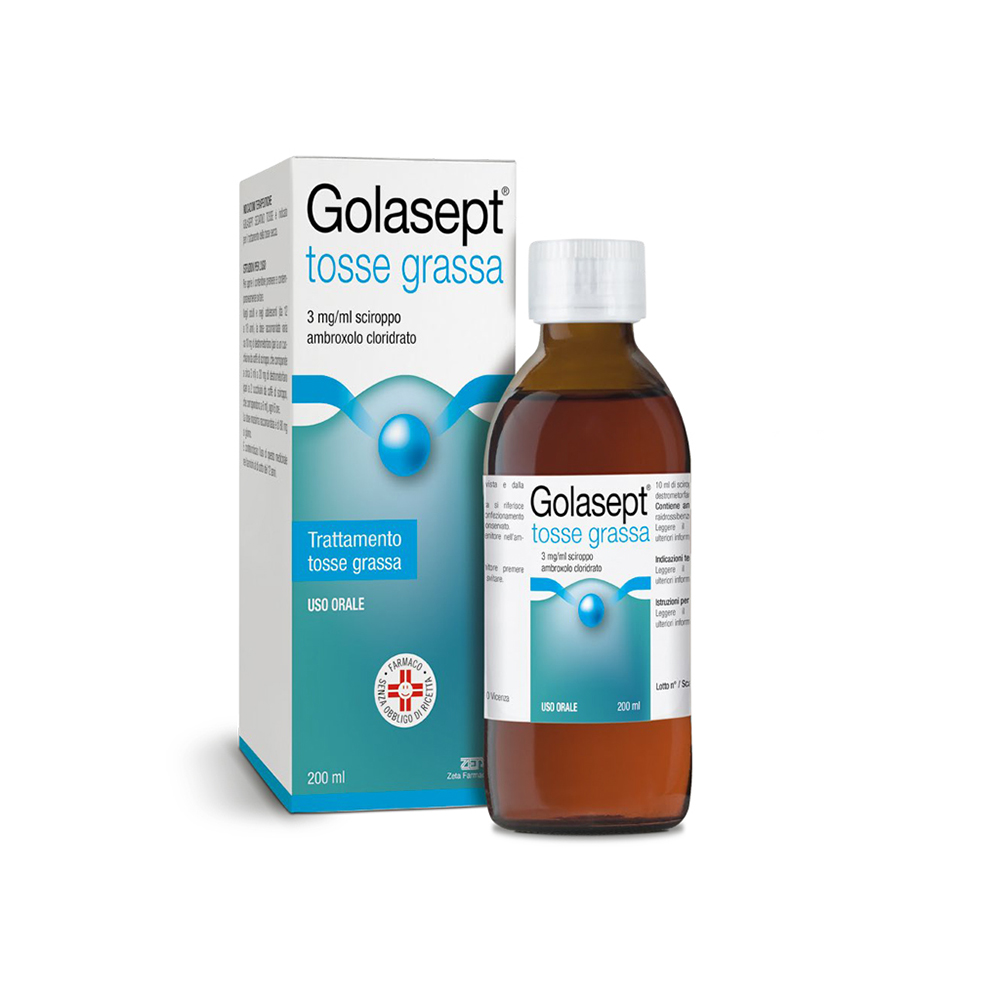 GOLASEPT TOSSE GRASSA*SCIR 200 - Antica Farmacia Ferrari