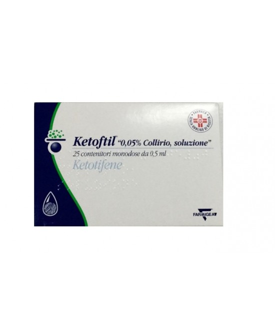 KETOFTIL*COLL25FL0,5ML0,5MG/ML - Antica Farmacia Ferrari