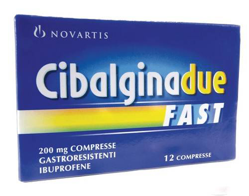 CIBALGINA DUE FAST*12CPR 200MG - Antica Farmacia Ferrari