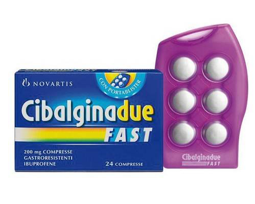 CIBALGINA DUE FAST*24CPR 200MG - Antica Farmacia Ferrari