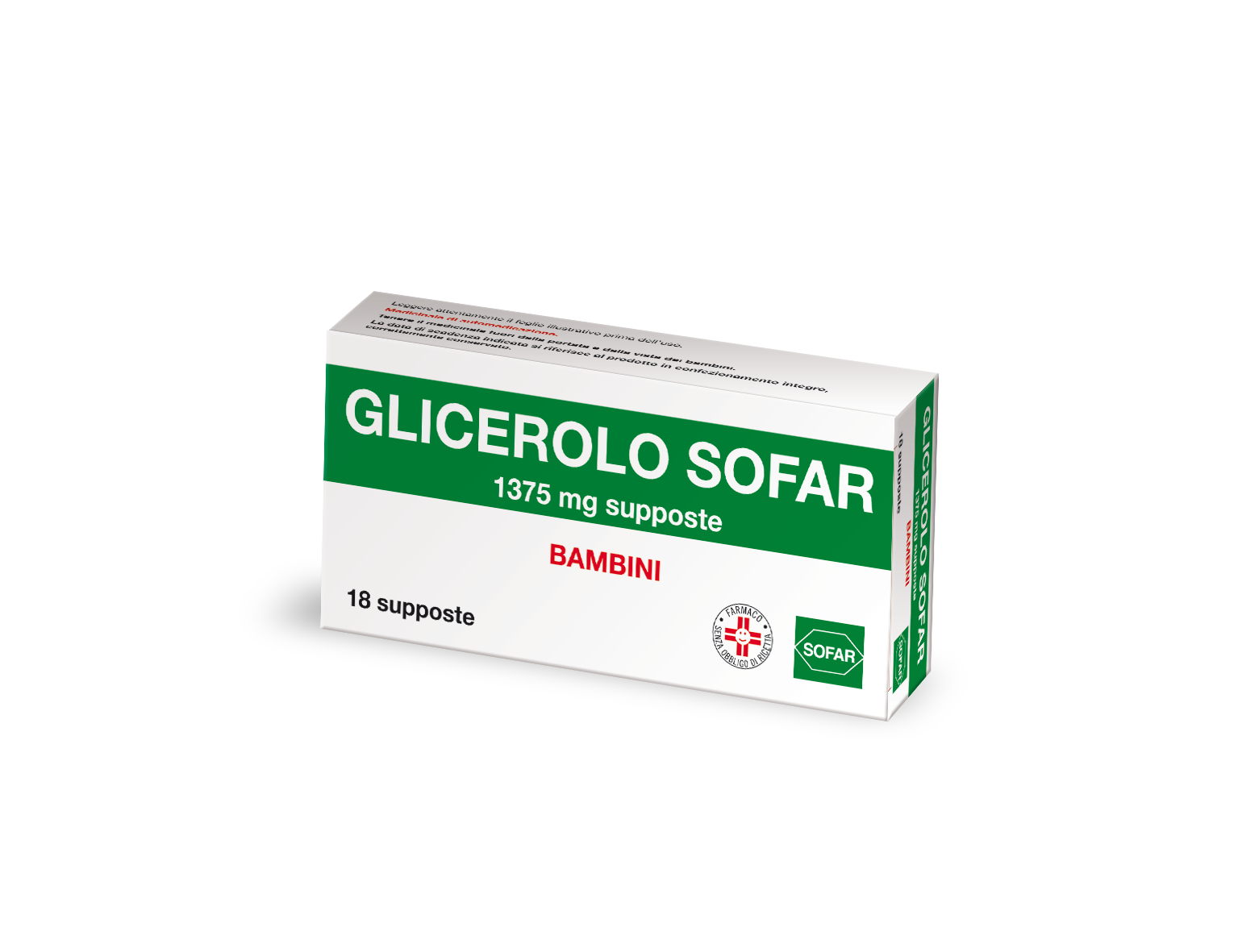 GLICEROLO*BB 18SUPP 1375MG - Antica Farmacia Ferrari