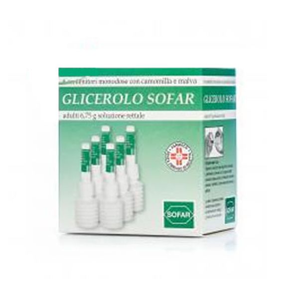 GLICEROLO SOFAR*6CONT 6,75G - Antica Farmacia Ferrari