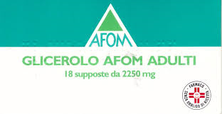 GLICEROLO AFOM*AD 18SUPP2250MG - Antica Farmacia Ferrari