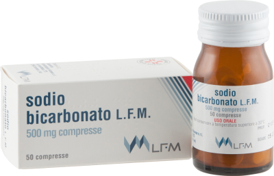 SODIO BICARB*50CPR 500MG FL - Antica Farmacia Ferrari