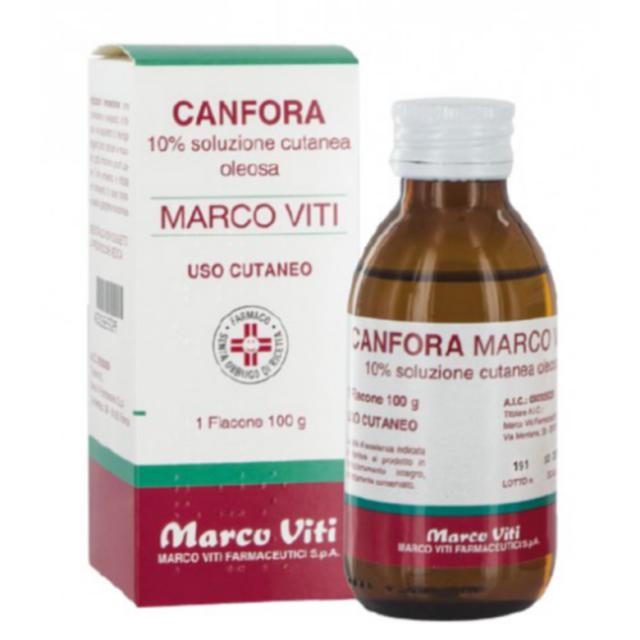 CANFORA MV*10% SOL OLEOSA 100G - Antica Farmacia Ferrari