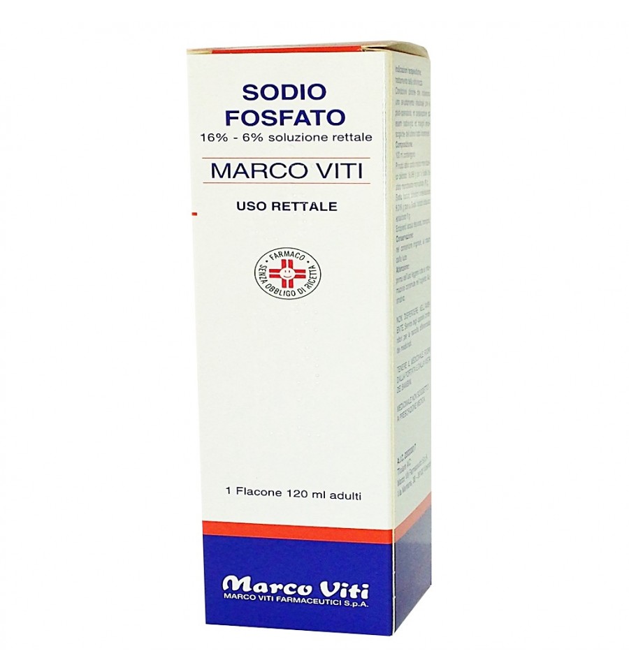 SODIO FOSFATO MV*RETT 120ML - Antica Farmacia Ferrari