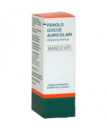 FENOLO MV*GTT OTO 10G1% - Antica Farmacia Ferrari
