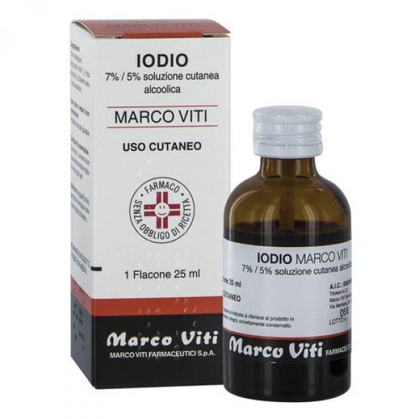 IODIO SOL ALCO I MV*25ML - Antica Farmacia Ferrari