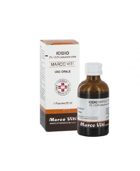 IODIO OS SOLUZ MV*25ML - Antica Farmacia Ferrari