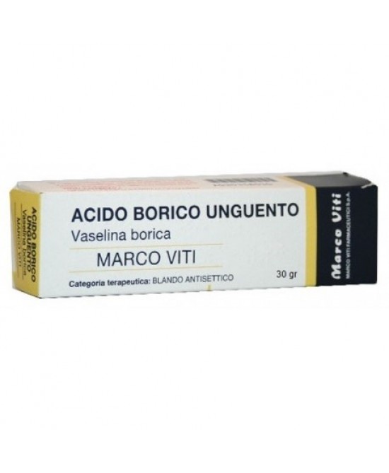 ACIDO BORICO MV*3% UNG 30G - Antica Farmacia Ferrari