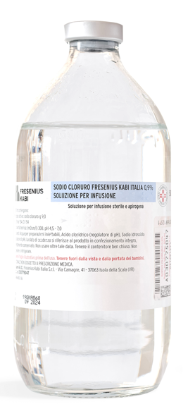 SODIO CLORURO FKI*0,9% 500ML - Antica Farmacia Ferrari