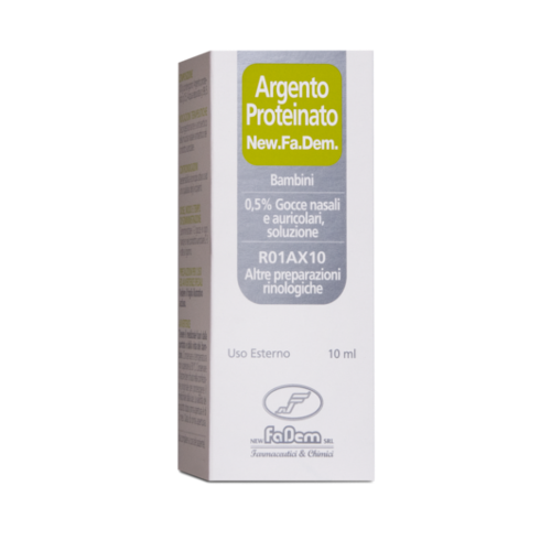 ARGENTO PROTEINATO*0,5% 10ML - Antica Farmacia Ferrari