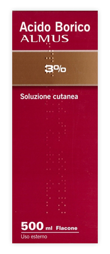 ACIDO BORICO ALM*3% 500ML - Antica Farmacia Ferrari