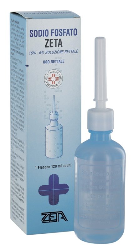 SODIO FOSFATO ZETA*RETT 120ML - Antica Farmacia Ferrari
