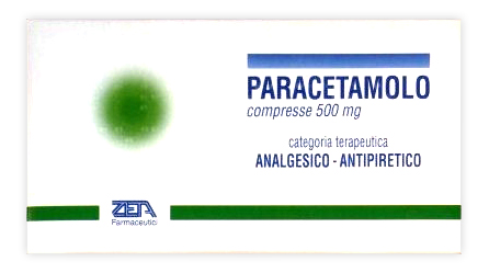 PARACETAMOLO ZETA*20CPR 500MG - Antica Farmacia Ferrari
