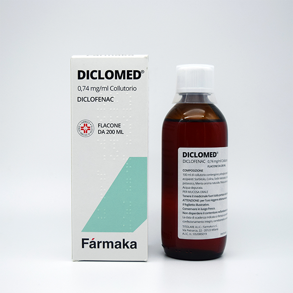 DICLOMED*COLLUT 1FL 200ML - Antica Farmacia Ferrari
