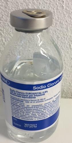 SODIO CLORURO EUROS*0,9% 100ML - Antica Farmacia Ferrari