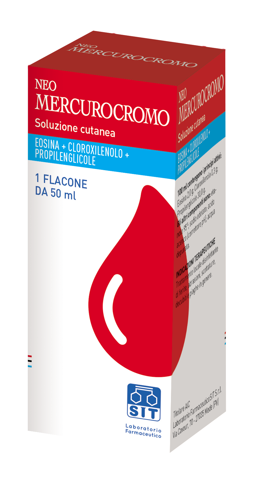NEOMERCUROCROMO*SOLUZ FL 50ML - Antica Farmacia Ferrari