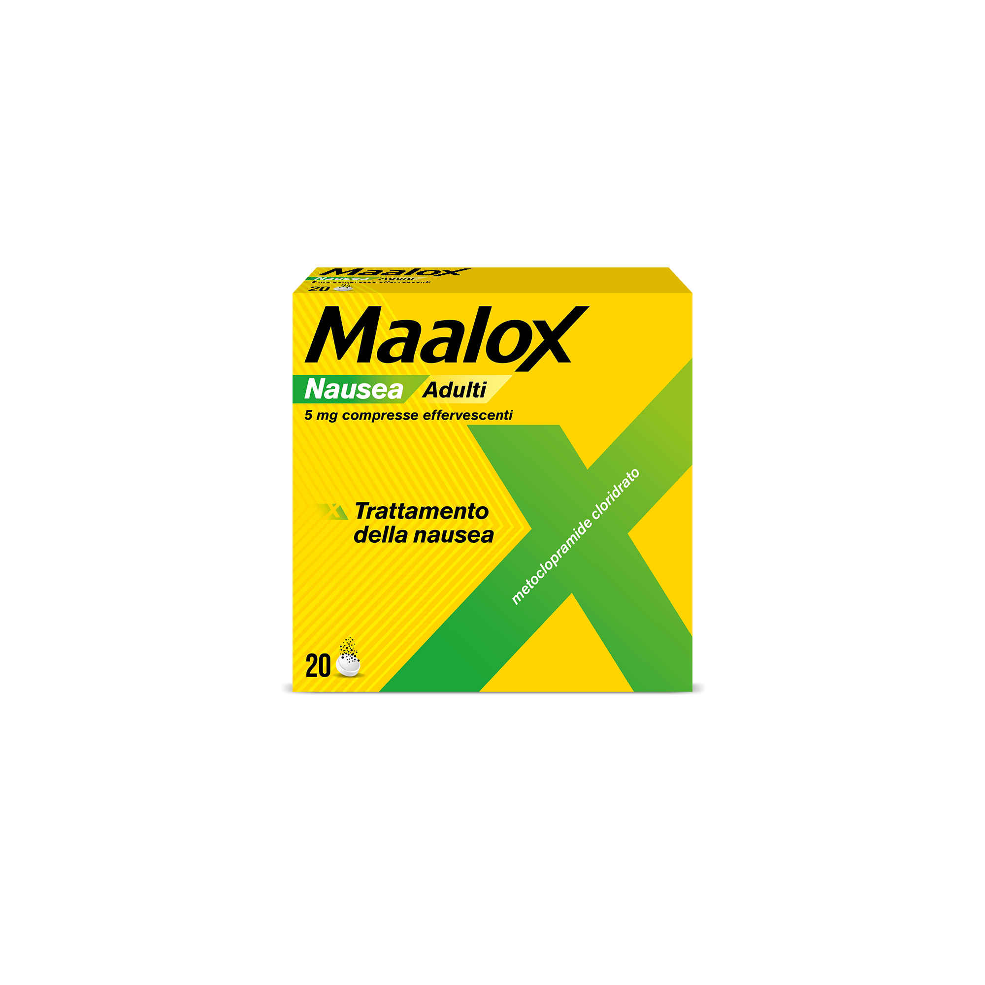 MAALOX NAUSEA*20CPR EFF 5MG - Antica Farmacia Ferrari