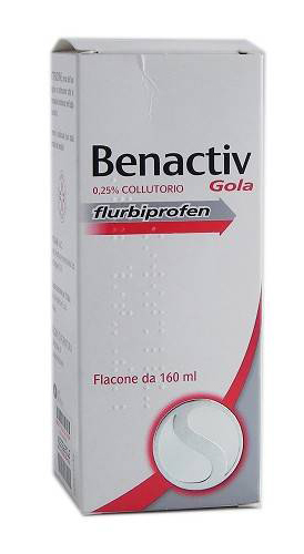 BENACTIV GOLA*COLLUT 160ML 2,5 - Antica Farmacia Ferrari
